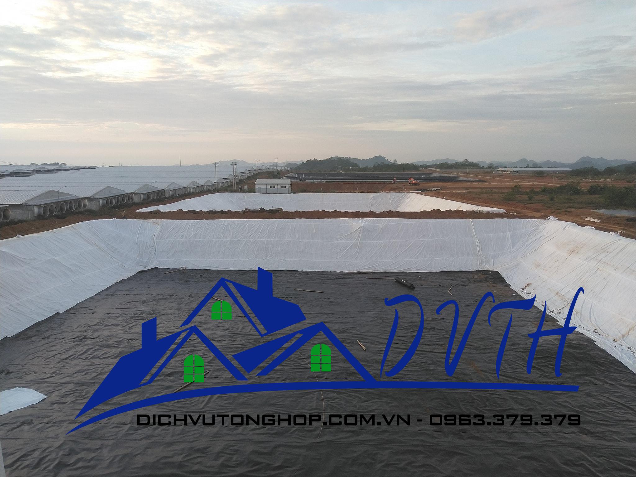 Thi công màng HDPE tại Quảng Ninh